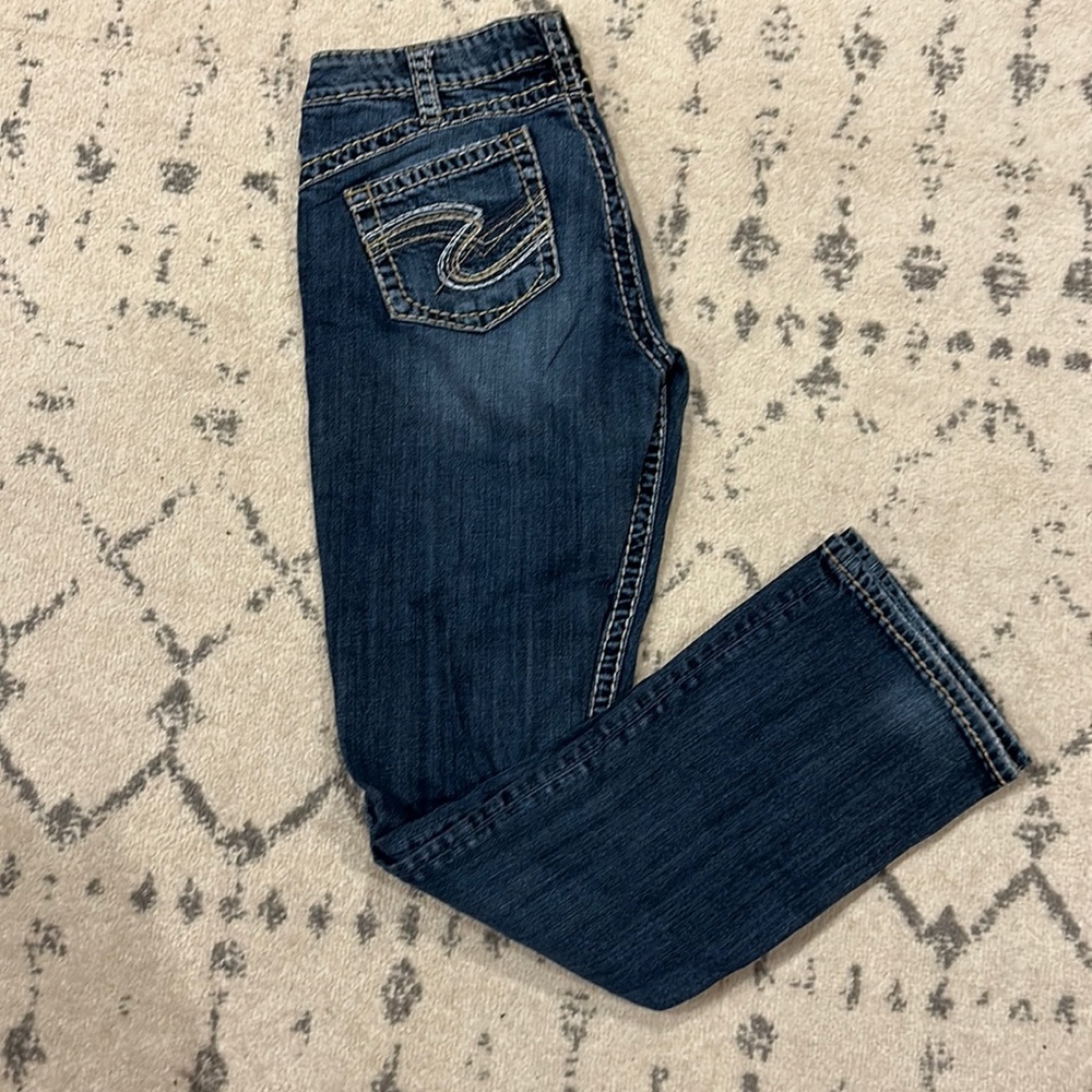 Silver jeans